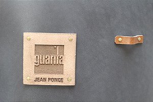 Etiqueta Couro Legítimo Queimada à Laser