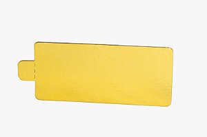 Porta Docinho Retangular - Tam. 13x6 cm. - Dourado - Pacote c/ 10 unid. - R$ 0,54 un.
