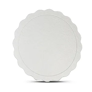 01 und Cake Board Liso - Tam. 350 mm - Branco