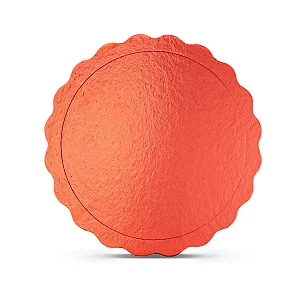 01 und Cake Board Liso - Tam. 210 mm - Vermelho