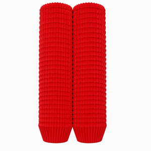 Forminha Forneável Pirotine 1000un 50x38mm N°0 | Vermelho