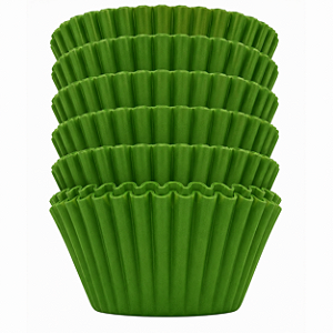Forminha Forneável Pirotine 50un 50x38mm N°0 | Verde