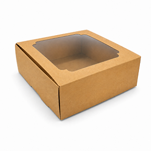 Caixa P/ Fatia de Bolo Ana Costa 12x13x4cm Kraft [SEM PERSONALIZAÇÃO]