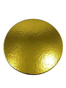 Disco Laminado - Dourado - 24 cm.