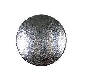 Disco Laminado - Prateado - 28 cm.