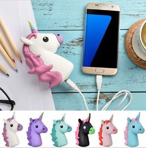 Bateria portatil unicornio