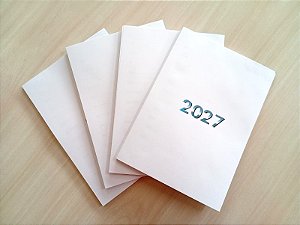 Miolos De Agenda Semanal Em Colunas 2027 - 17x24cm