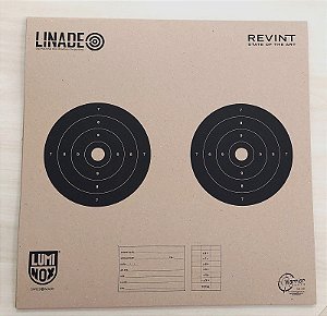ALVO 2 CENTROs LINADE 450g (pardo) 55x55cm Cód.L407