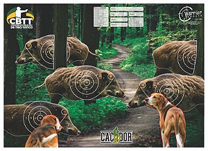ALVO CAÇADOR – Oficial da Copa Caçador (CBTT) 250g (Papel grosso) C500