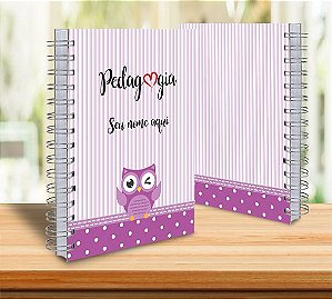 Caderno Universitário 21x28 Profissões Personalizado c/100 folhas