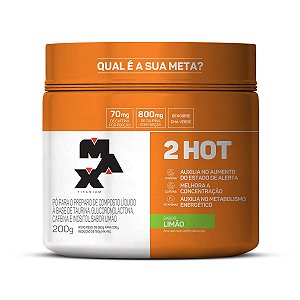 TERMOGÊNICO 2HOT - 200g - MAX TITANIUM