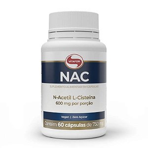 NAC N-Acetil L-Cisteína - 600mg - Vitafor