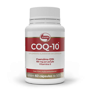 Coenzima Q10 - 60 cap (100mg p/ porção) - Vitafor