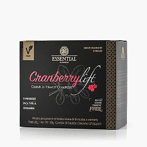 CRANBERRY LIFT - BOX C/ 20 SACHÊS - ESSENTIAL NUTRITION