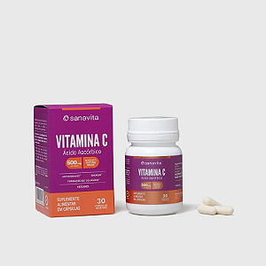 VITAMINA C (ACIDO ASCORBICO) 30 CAPS - SANAVITA