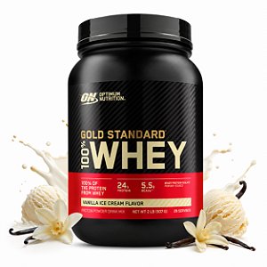 GOLD STANDARD 100% WHEY OPTIMUM NUTRITION 2LBS (907G)