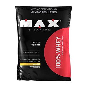 100% Whey 2kg - Max Titanium