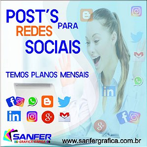 Post´s para Rede Social