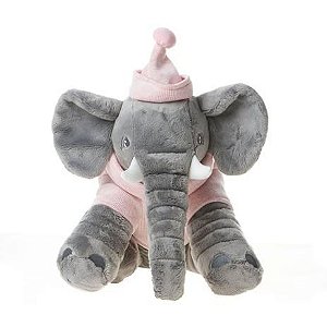 Pelúcia Elefante Buguinha Girl 34 cm