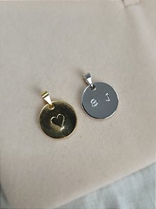 Pingente personalizado com letras