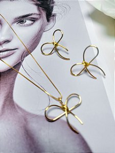 Brinco Laço Romântico