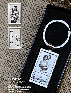 Chaveiro em Aço Personalizado