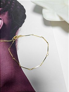 Pulseira Fina com Brilho Especial