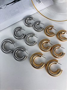 Argola Trabalhada P, M e G