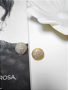 Brinco Redondo Cravejado
