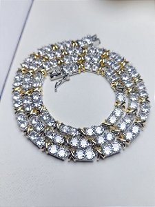 Colar Riviera com Mistura de Banhos