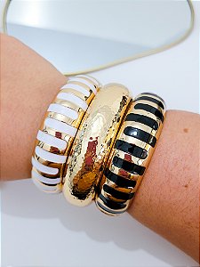 Bracelete Esmaltado Colorido