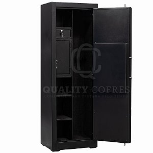 Cofre para Arma 150x50x40 Com Portinhola