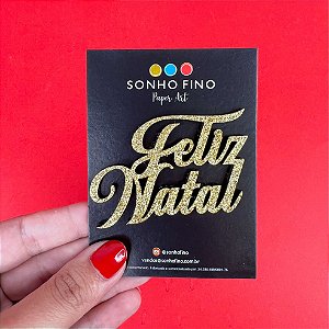 Aplique Feliz Natal