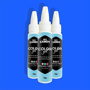 Corante Color Gel 30g CANDY SKY