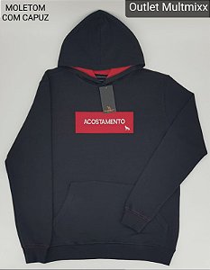 BLUSA DE MOLETOM COM CAPUZ