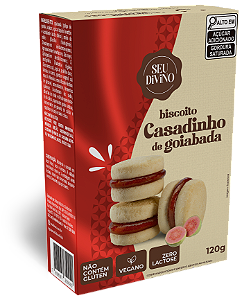 Casadinho de Goiabada 120g - Vegano, Sem Glúten e Lactose
