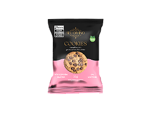 Cookies Baunilha com Gotas de Chocolate 30g - Vegano, Sem Glúten e Lactose