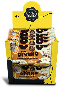 Pack 10 Biscoito Chocolate com Cobertura de Chocolate 70g | Sem Glúten, Sem Leite e Sem Ovos | Vegano