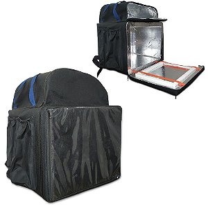 Mochila Motoboy Aplicativo Entregadores Bag com Isopor 45l