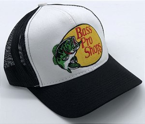 Boné Bass Pro Shops Preto Bordado 7507