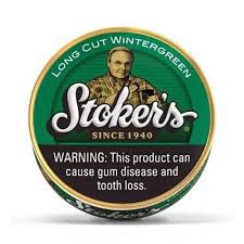 Fumo De Mascar Stoker´s Long Cut Wintergreen