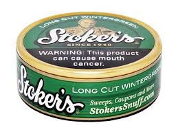 Fumo De Mascar Stoker´s Long Cut Wintergreen