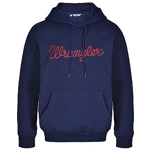 MOLETOM WRANGLER AZUL MARINHO WM9527MA