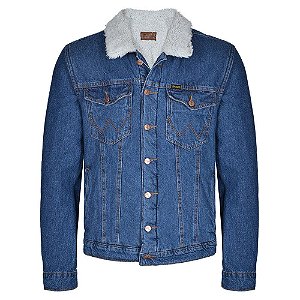 JAQUETA WRANGLER JEANS  FORRADA WM9717