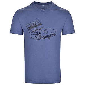 CAMISETA WRANGLER AZUL WM8211AJ