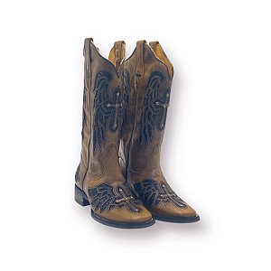 BOTA VIMAR FOSSIL CARAMELO CRUZ 13145