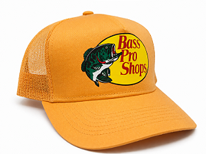 BONE BASS PRO SHOPS LARANJA ESTAMPADO