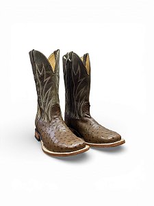 BOTA GOYAZES AVESTRUZ TABACO 233002 AC