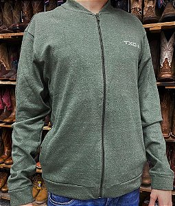 JAQUETA TXC BORDADO 7159 VERDE