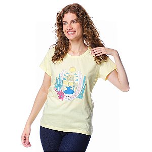 CAMISETA WRANGLER TSHIRT WF5641 AMARELA